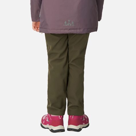 Pantalon Niña Dinamic Softshell Pants Verde Musgo Lippi-2