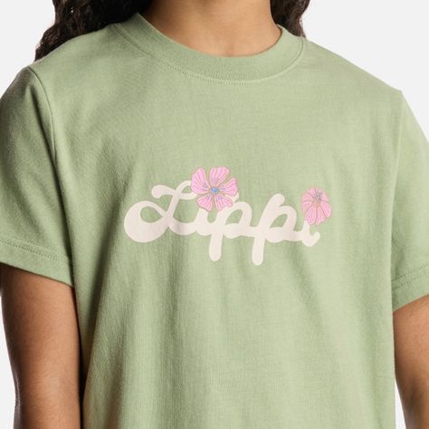 Polera Niña Logo Lippi T-Shirt Jade Lippi-3