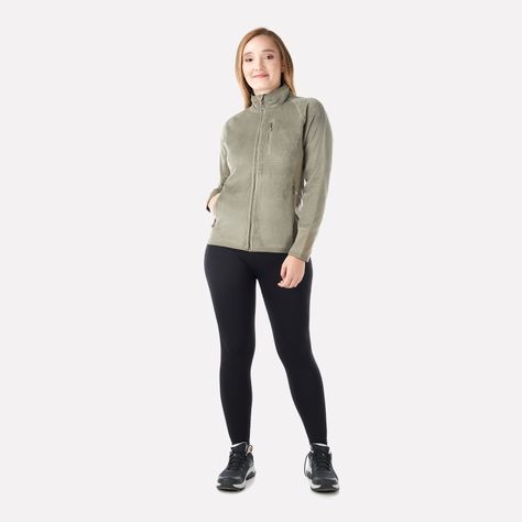 Poleron Mujer Numan Shaggy-Pro Jacket Laurel Lippi V23-5
