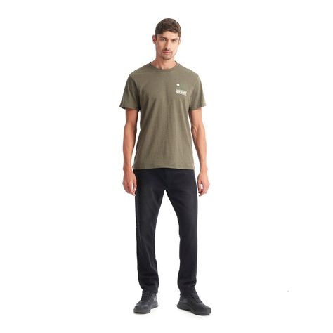 Polera Hombre Liquen Verde Melange Geography-4