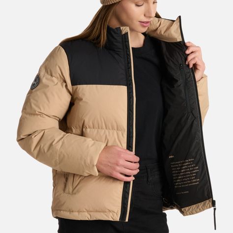 Chaqueta Mujer Urban Down Jacket Caqui Lippi I25-6