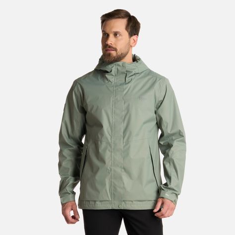 Chaqueta Hombre Blizzard B-Dry Hoody Jade Oscuro Lippi I25-0