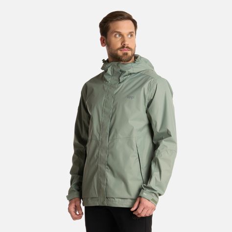 Chaqueta Hombre Blizzard B-Dry Hoody Jade Oscuro Lippi I25-1
