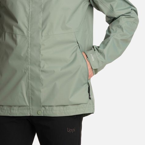Chaqueta Hombre Blizzard B-Dry Hoody Jade Oscuro Lippi I25-3