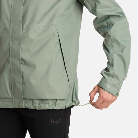 Chaqueta Hombre Blizzard B-Dry Hoody Jade Oscuro Lippi I25-4