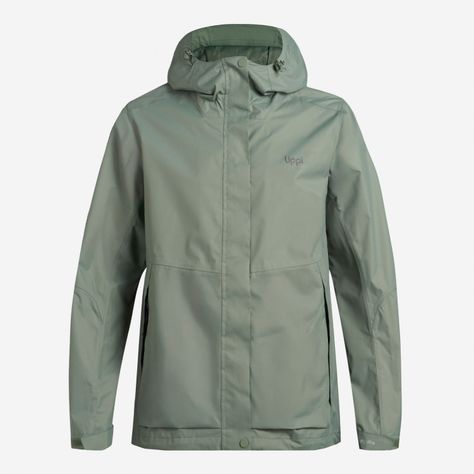 Chaqueta Hombre Blizzard B-Dry Hoody Jade Oscuro Lippi I25-7