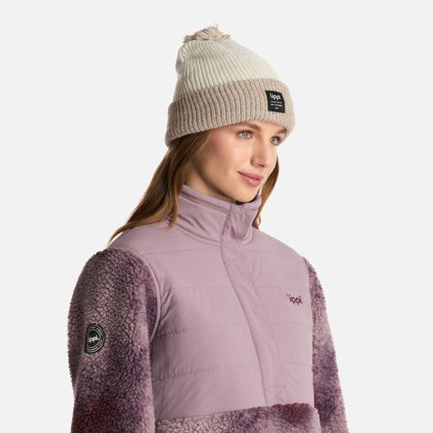 Polar Mujer Glaciar Sherpa-pro 14 Zip Print Malva Lippi I25-3