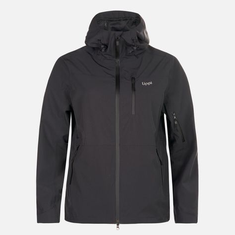 Chaqueta Mujer Sierra Nevada Light B-Dry Hoody Jacket Negro Lippi-0