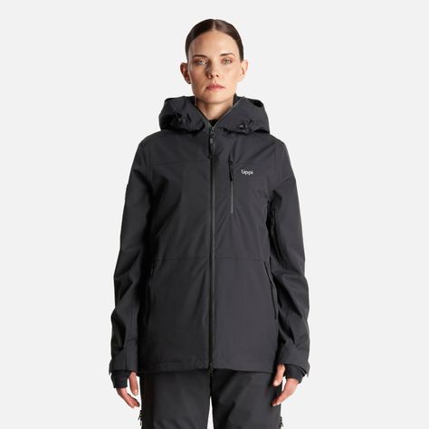 Chaqueta Mujer Sierra Nevada Light B-Dry Hoody Jacket Negro Lippi-1