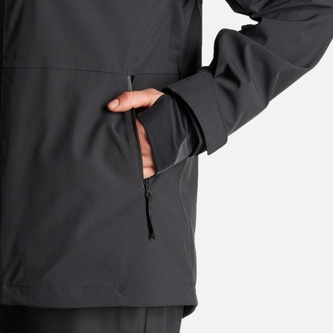 Chaqueta Mujer Sierra Nevada Light B-Dry Hoody Jacket Negro Lippi-6
