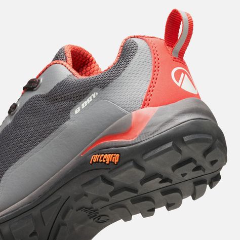 Zapatilla Niño  Intense Hike Kids Low Grafito Rojo Lippi-7