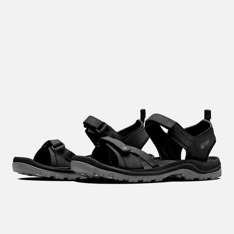 Sandalia Mujer Go Out Negro Lippi V23-2
