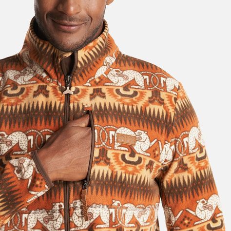 Chaqueta Hombre Tokerau Pro Print Terracota Haka Honu-4