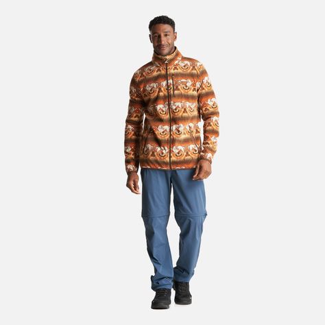 Chaqueta Hombre Tokerau Pro Print Terracota Haka Honu-6