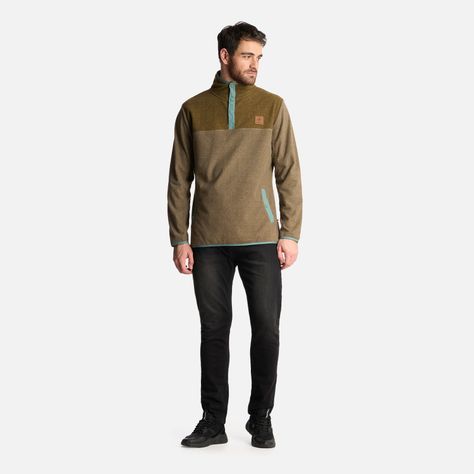 Polerón Hombre Tokerau Verde Musgo Haka Honu V25-4