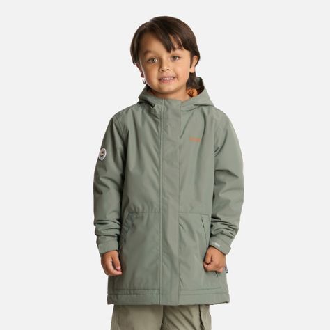 Chaqueta Niño Cold Place B-Dry Hoody Jade Oscuro Lippi I25-0