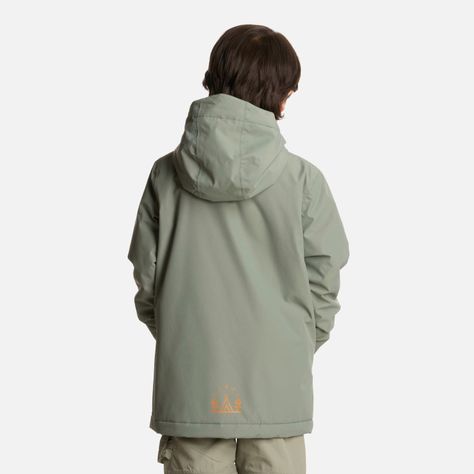 Chaqueta Niño Cold Place B-Dry Hoody Jade Oscuro Lippi I25-2