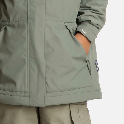 Chaqueta Niño Cold Place B-Dry Hoody Jade Oscuro Lippi I25-4