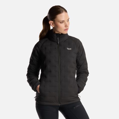 Chaqueta Mujer Ultimate Stretch Down Jacket Negro Lippi I24-1