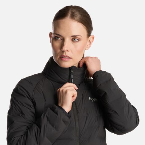 Chaqueta Mujer Ultimate Stretch Down Jacket Negro Lippi I24-5