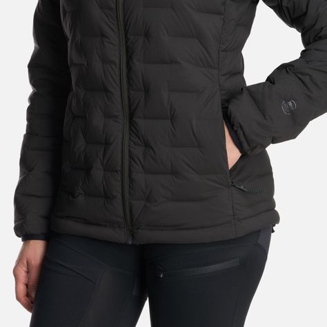 Chaqueta Mujer Ultimate Stretch Down Jacket Negro Lippi I24-6