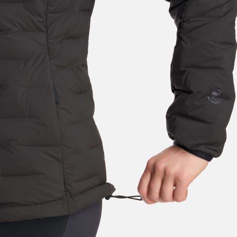 Chaqueta Mujer Ultimate Stretch Down Jacket Negro Lippi I24-7