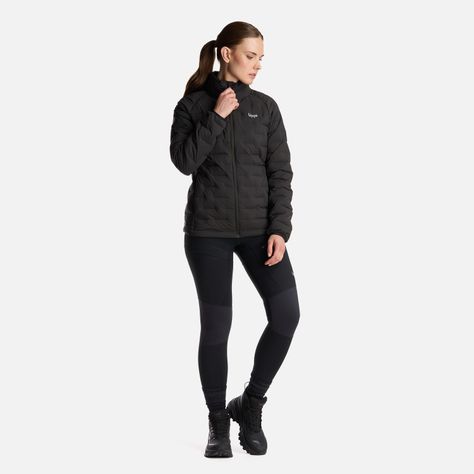 Chaqueta Mujer Ultimate Stretch Down Jacket Negro Lippi I24-8