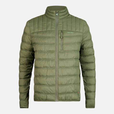 Chaqueta Hombre Ultraliviana Verde Militar Haka Honu I23-0