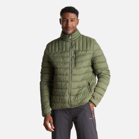 Chaqueta Hombre Ultraliviana Verde Militar Haka Honu I23-1