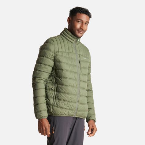 Chaqueta Hombre Ultraliviana Verde Militar Haka Honu I23-2