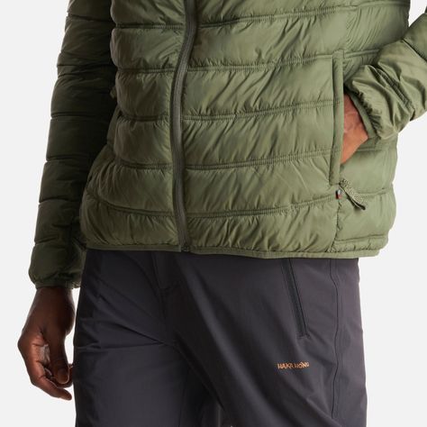 Chaqueta Hombre Ultraliviana Verde Militar Haka Honu I23-5