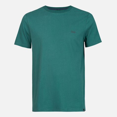Polera Hombre Andes Old Climbing T-Shirt Verde Bosque Lippi-0
