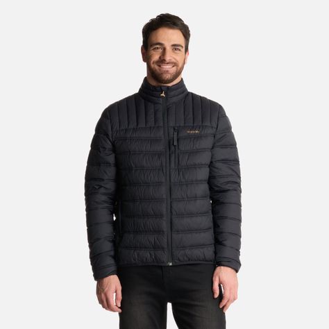Chaqueta Hombre Ultraliviana Negro Haka Honu-1