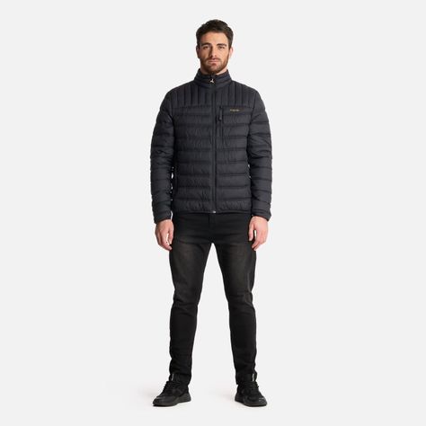 Chaqueta Hombre Ultraliviana Negro Haka Honu-6