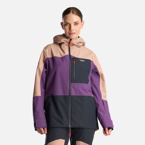 Chaqueta Mujer Black Hill B-Dry Jacket Morado Lippi-1