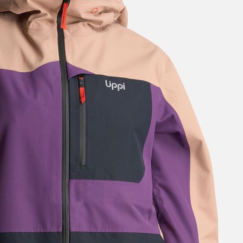 Chaqueta Mujer Black Hill B-Dry Jacket Morado Lippi-7