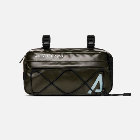 Banano Unisex Vulcano HandleBar Bag Oliva Oscuro Lippi-0