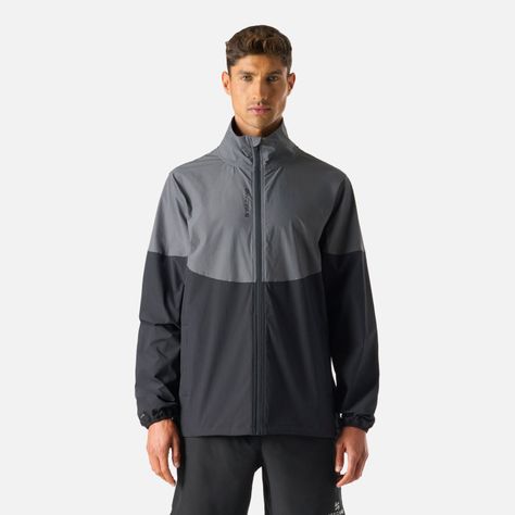 Chaqueta Hombre Tempo Full Zip Windbreaker Negro Vulcano-0