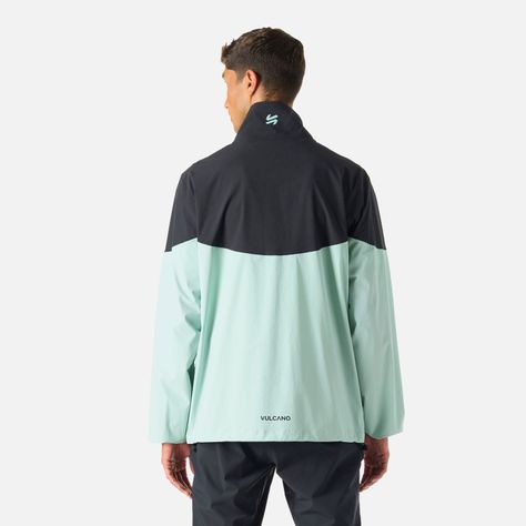 Chaqueta Hombre Tempo Full Zip Windbreaker Jade Vulcano-3