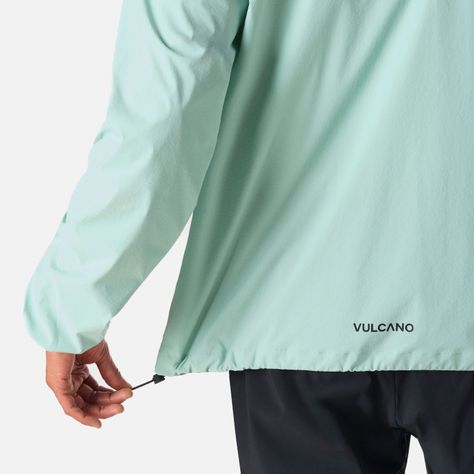 Chaqueta Hombre Tempo Full Zip Windbreaker Jade Vulcano-6