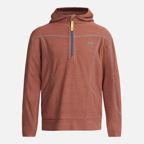Poleron Niño Saltamontes Nano-F 14 Zip Hoody Terracota Lippi I23-0
