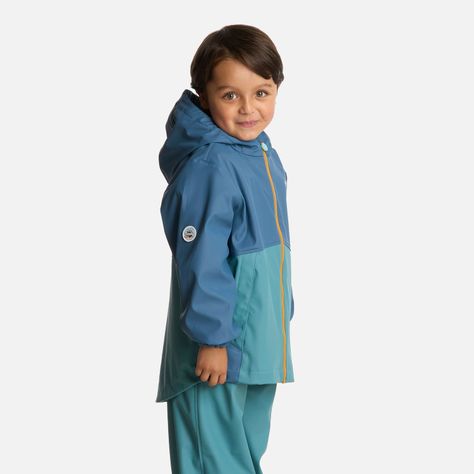 Chaqueta Niño Muddy B-Dry Hoody Azul Piedra Lippi I25-1
