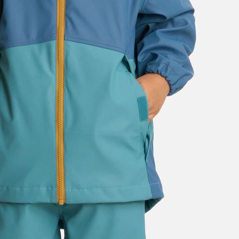Chaqueta Niño Muddy B-Dry Hoody Azul Piedra Lippi I25-4