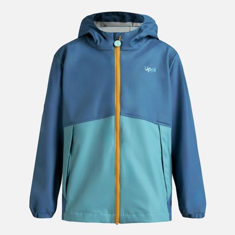 Chaqueta Niño Muddy B-Dry Hoody Azul Piedra Lippi I25-6