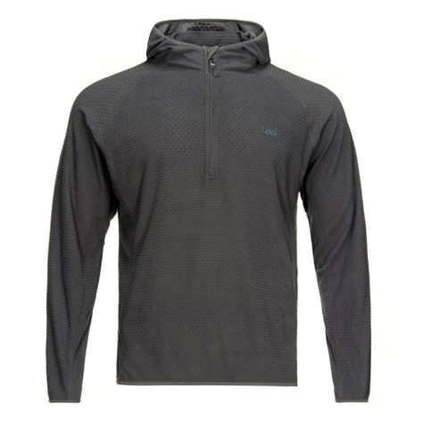 Poleron Hombre Jacaranda Nano-F 14 Zip Hoody Grafito Lippi V23-0