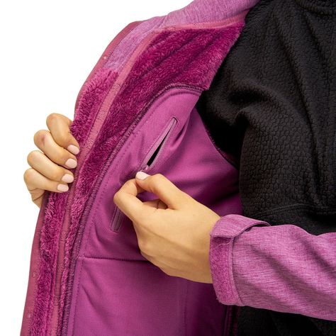 Chaqueta Mujer Macaya Softshell Hoody Jacket Purpura Lippi-7
