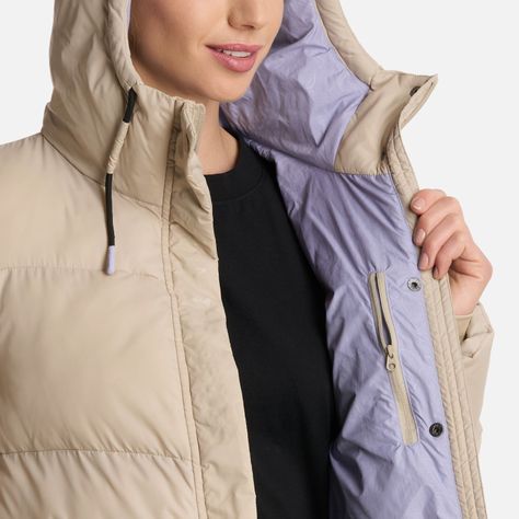 Chaqueta Mujer SkinShield Steam-Pro Jacket Crudo Lippi I25-5
