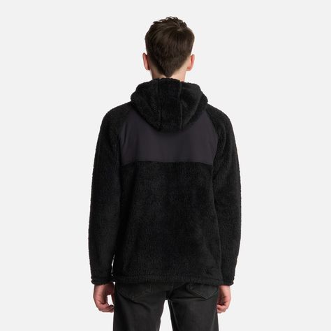 Polar Teen Boy Bear Shaggy-Pro Hoody Jacket Negro Lippi I25-2
