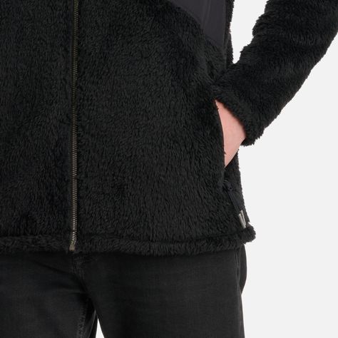 Polar Teen Boy Bear Shaggy-Pro Hoody Jacket Negro Lippi I25-4