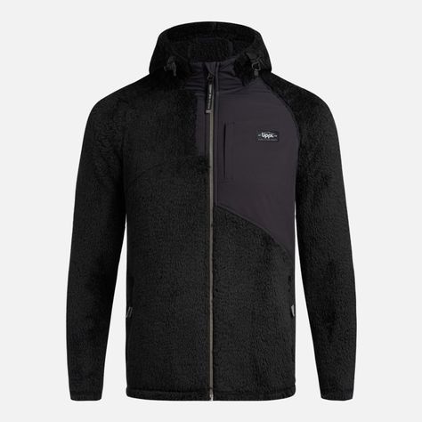 Polar Teen Boy Bear Shaggy-Pro Hoody Jacket Negro Lippi I25-6